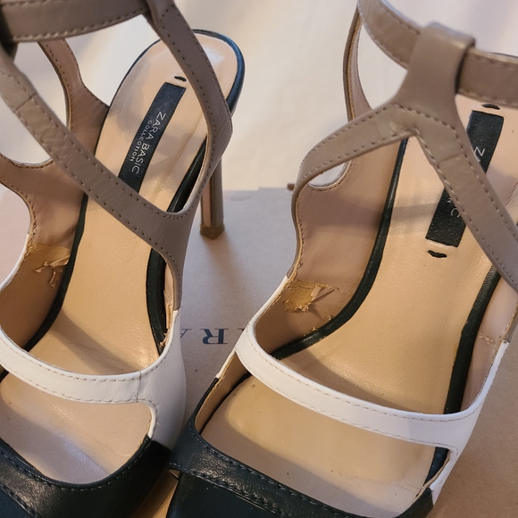 3 tone ankle strap sandals 👡 - Picture 10 of 10